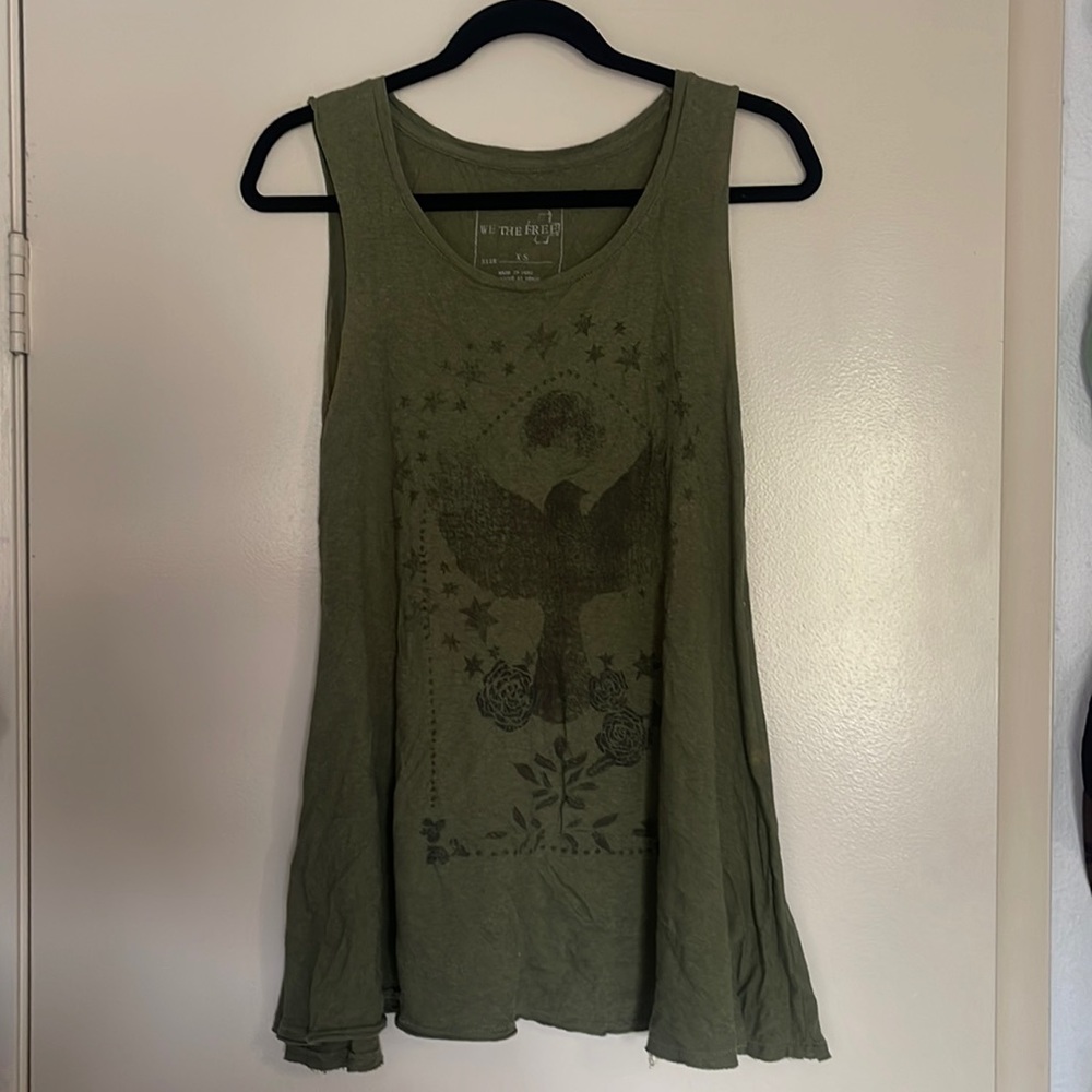A-line we the free tank top xs